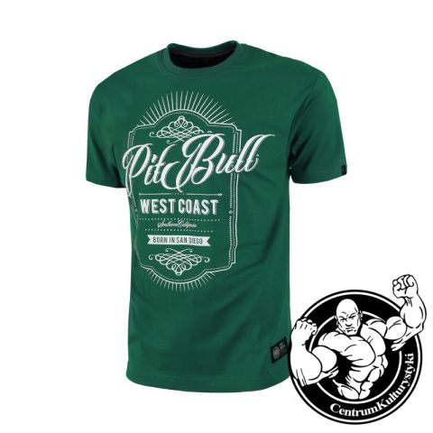 Koszulka Męska BEER Green - Pit Bull West Coast